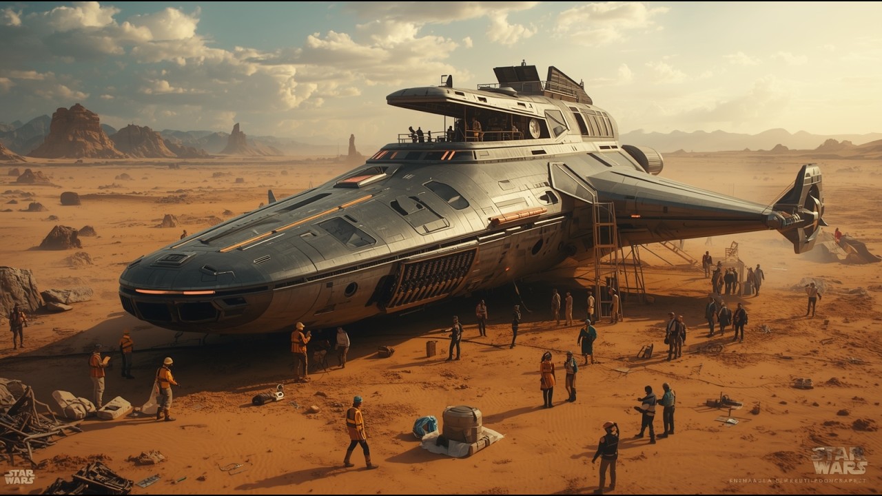 Abandoned Starship, Forgotten by All—One Human Restored It Into a Titan of the Galaxy