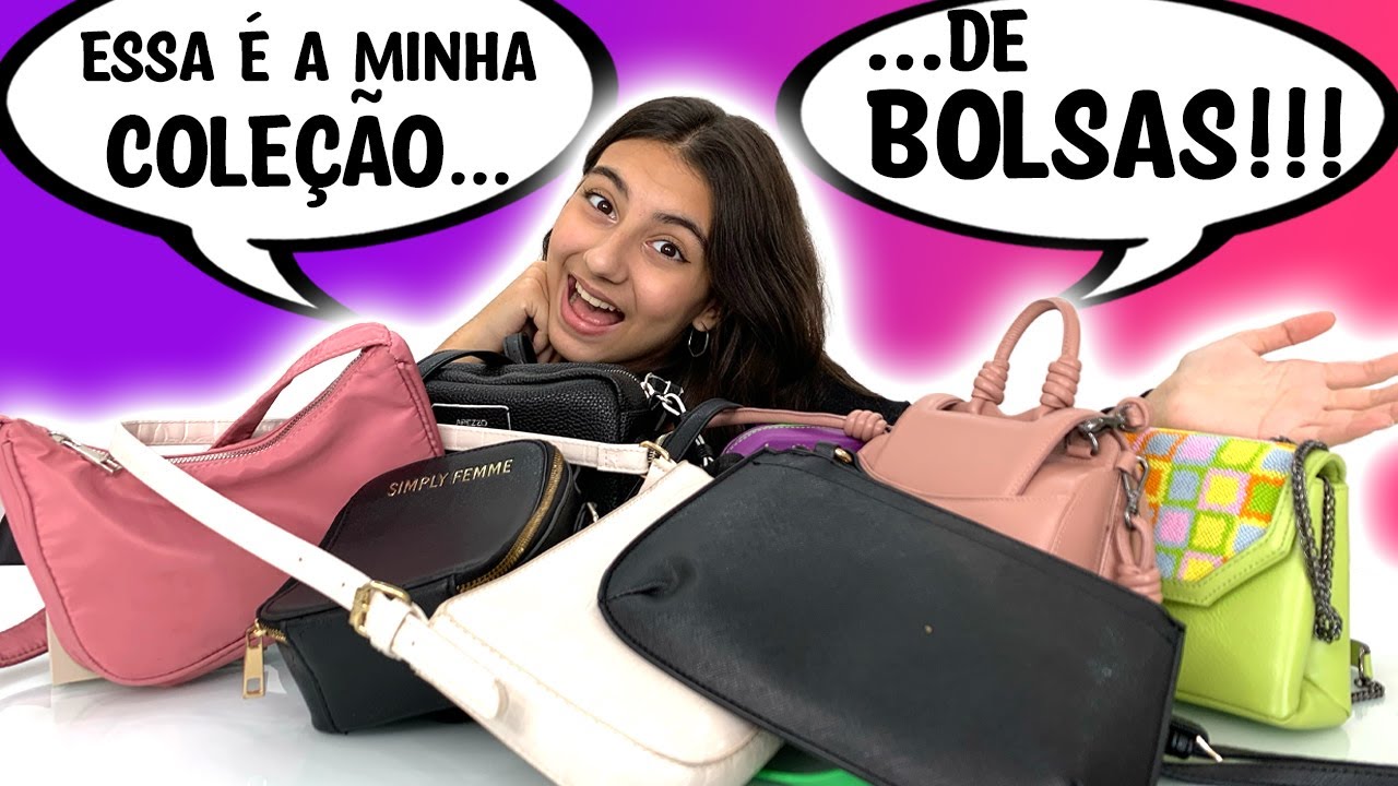 TOUR PELA MINHA COLEÇÃO DE  BOLSAS !  - Julia Moraes