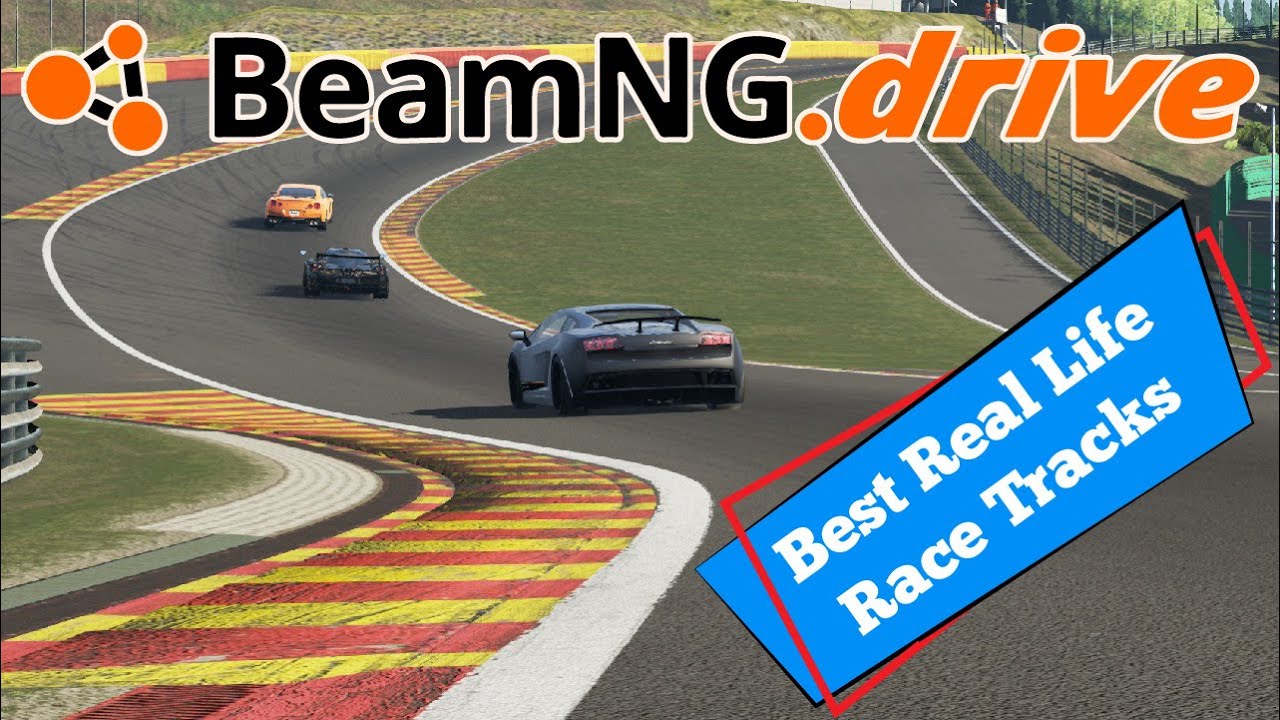 BeamNG.Drive | Best Real Life Race Track Map Mods + Benchmark