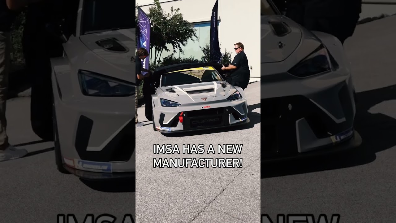 Say hello to IMSA&rsquo;s 19th manufacturer, CUPRA!