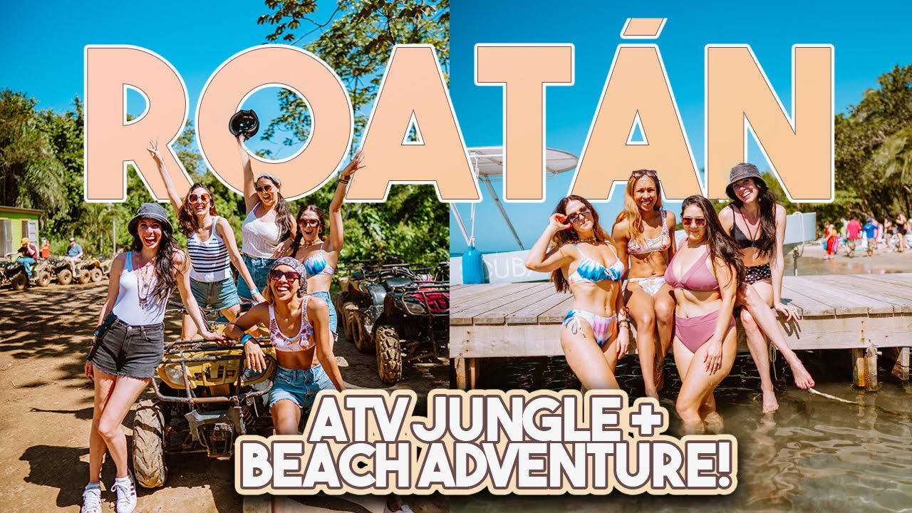 Roatán ATV Jungle and Beach Adventure Excursion Vlog #virginvoyages