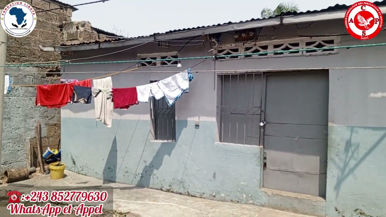 👉RDC/KINSHASA/PRIX:35 000$ À DISCUTER,PARCELLE MISE EN VENTE AVEC 2 PORTES DE LOCATAIRES 