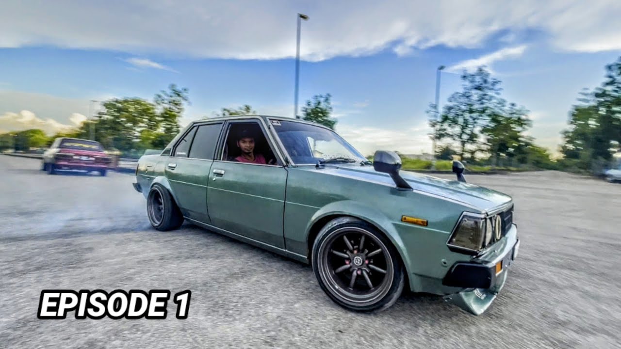 MISI SETUP DRIFT TOYOTA KE70 EPISODE 1