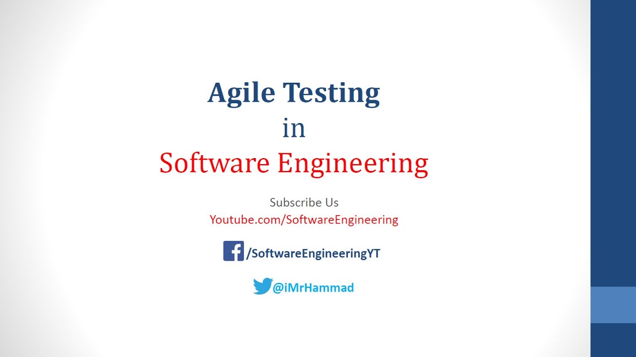 What is Agile Testing in Software Engineering | Software Testing | Urdu / Hindi