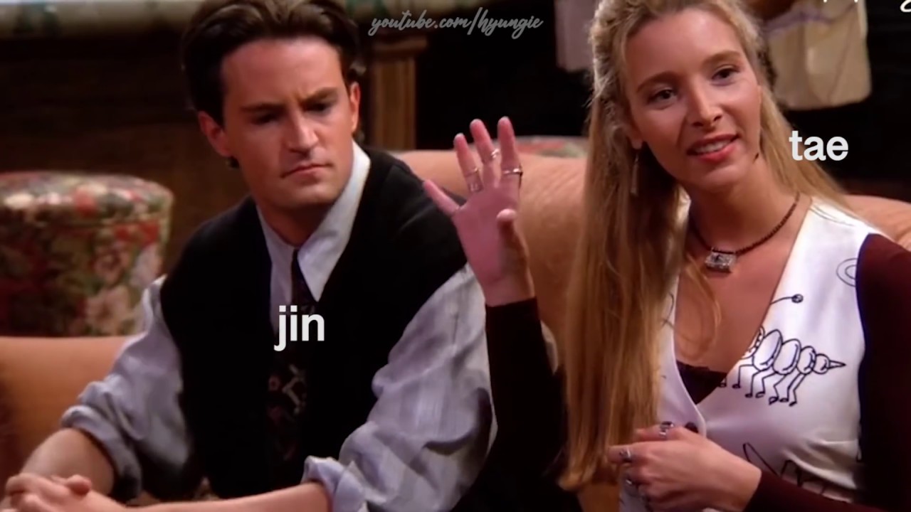 bts as FRIENDS characters pt 2!!