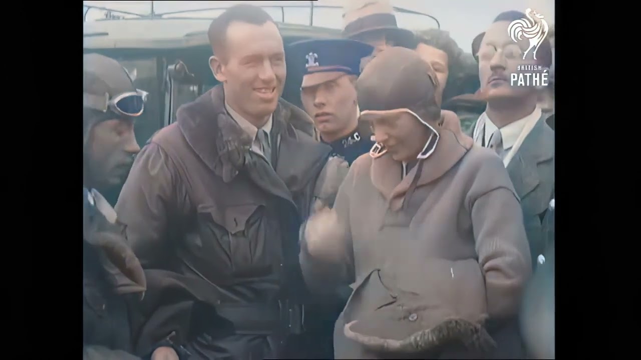 Amelia Earhart and the crew of 