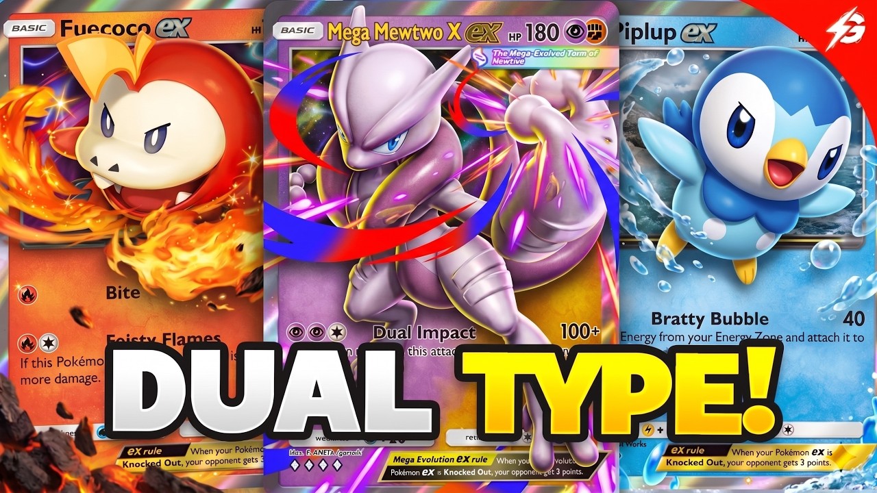 Big News! Dual Type and Mega Mewtwo are Coming to Pokemon Pocket!