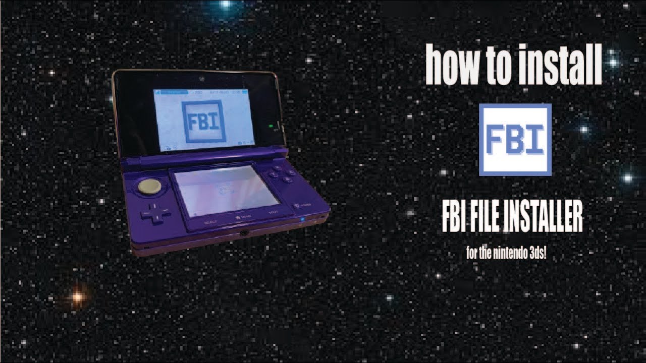 how to install FBI on 3ds in 2025!