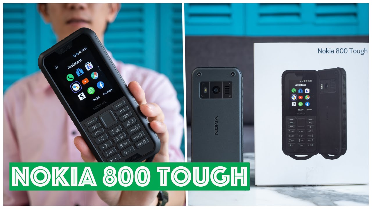 Nokia 800 Tough Unboxing: 2.490.000 VNĐ = 108$ | Unbox LKCN