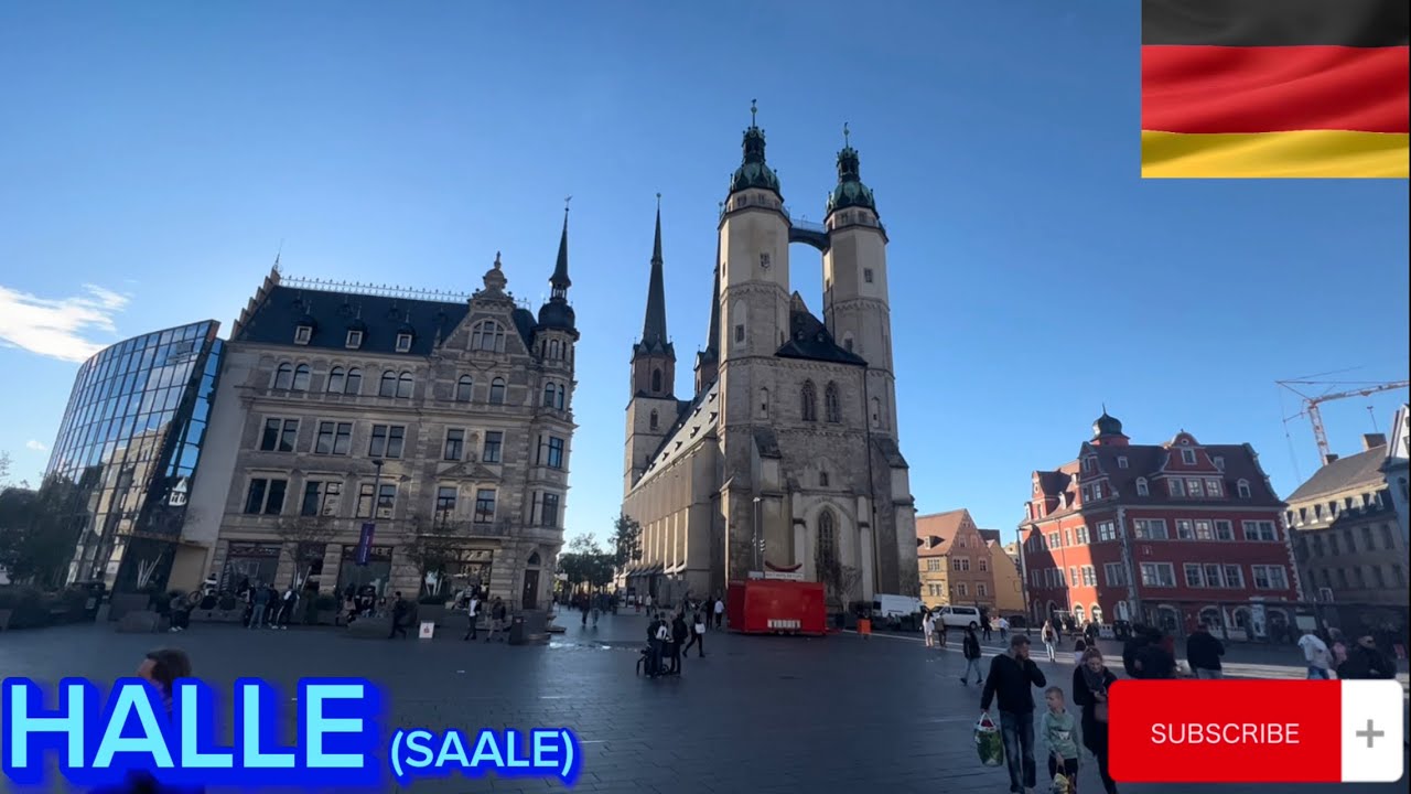 One day in Halle (Saale) 🇩🇪 GERMANY