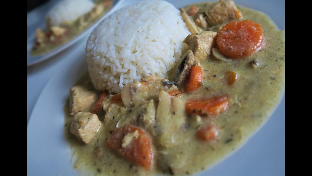 Recette 149 : Blanquette de Dinde FACILE / Turkey Blanquette EASY
