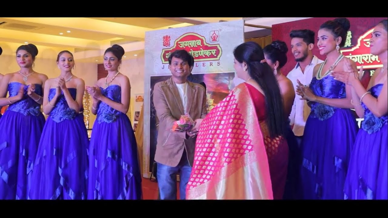 Jagannath Gangaram Pednekar Jewellers Rajeshahi Sangrah 2018 Fashionshow Director Bhushan Malandkar