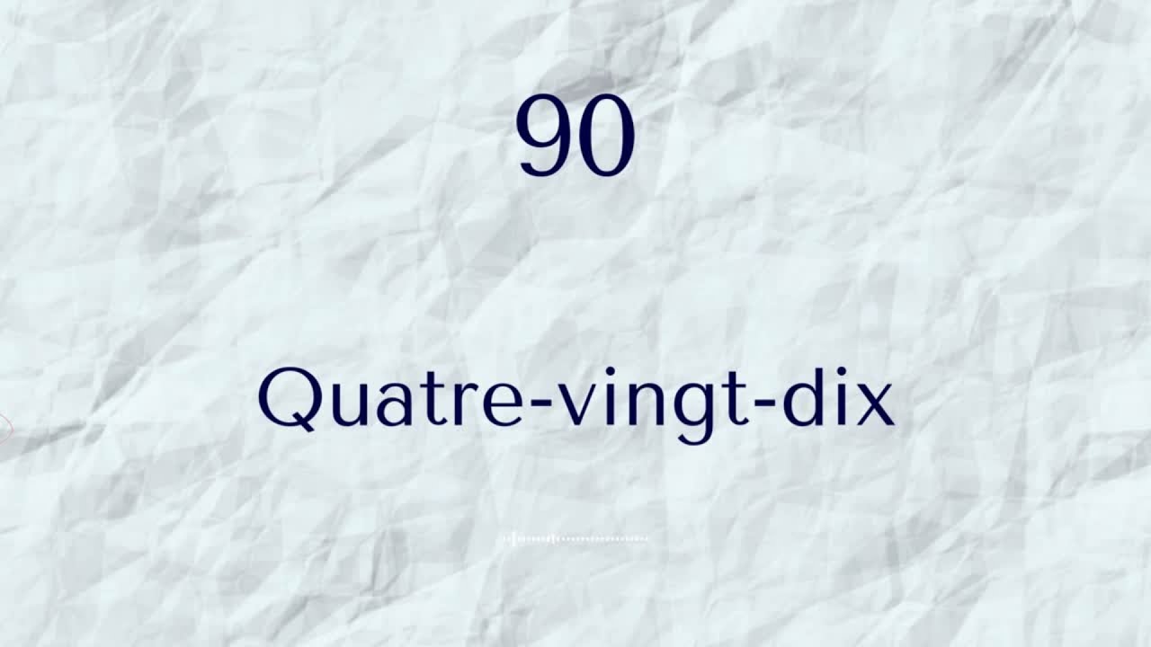 Le '90' Français / The French '90'