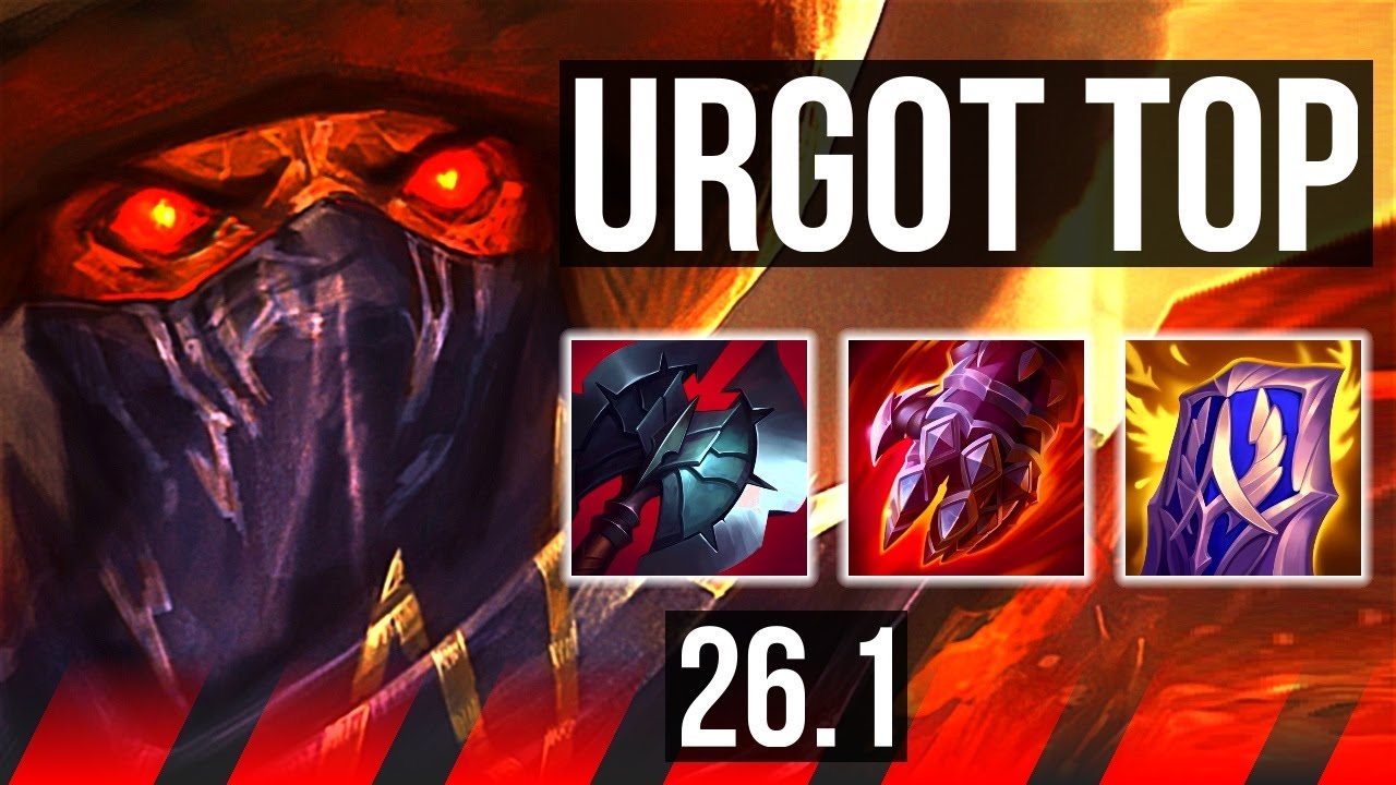 URGOT vs MASTER YI (TOP) | 8k gold comeback | EUW Master | 26.1