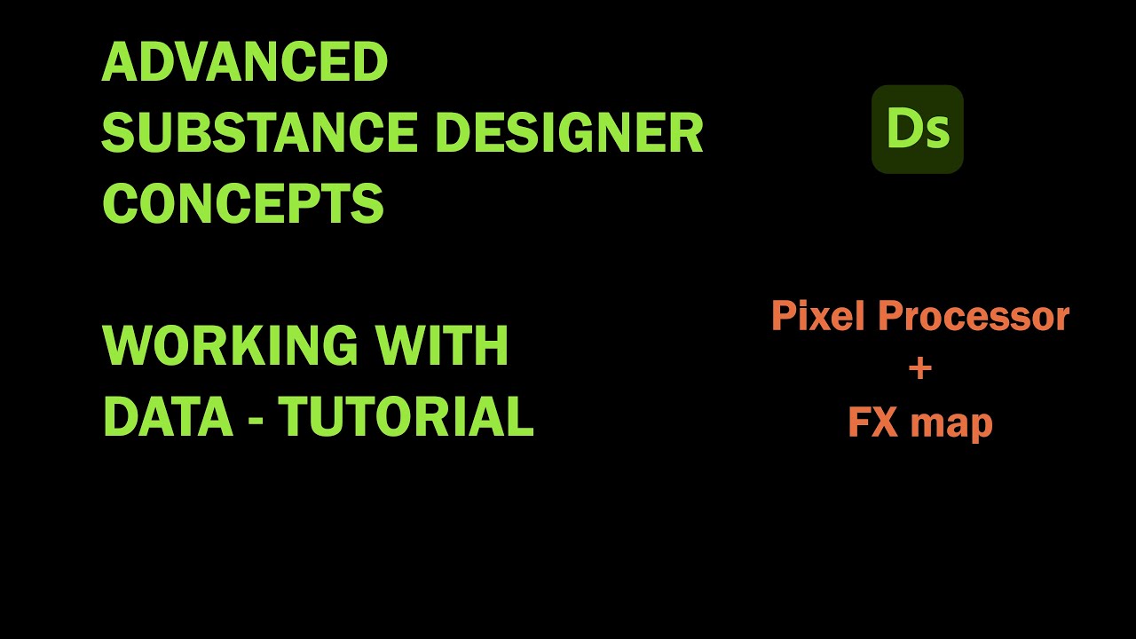 Working with data in Substance Designer