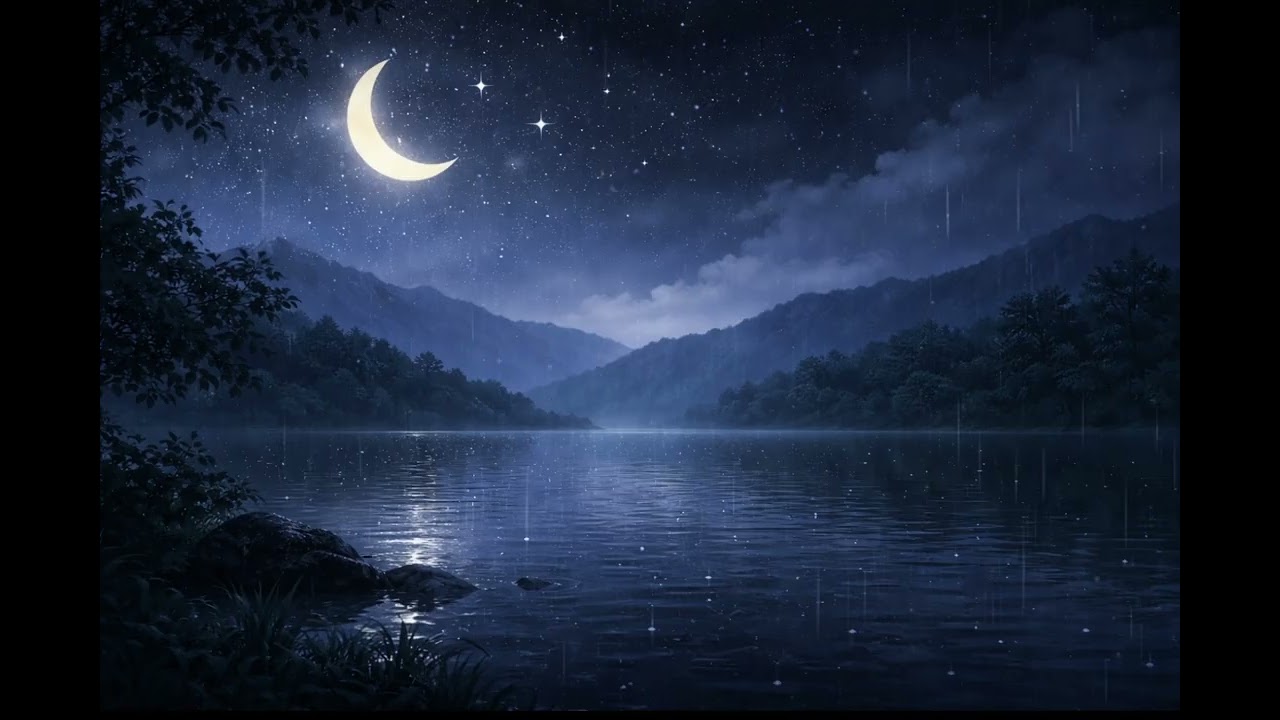 Deep Sleep Rain Sounds 🌙 8 Hours | Relaxing Night Ambience | DeepRest