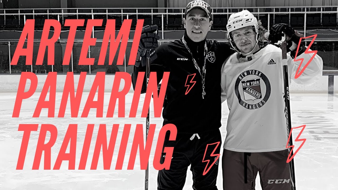 Artemi Panarin training with Daniel Bochner