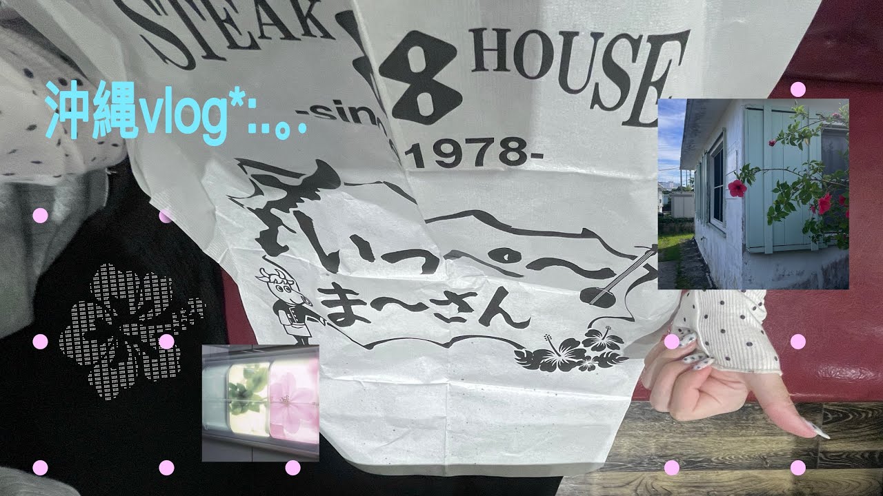【前編】沖縄vlog★地元民がおすすめするリアルなスポット