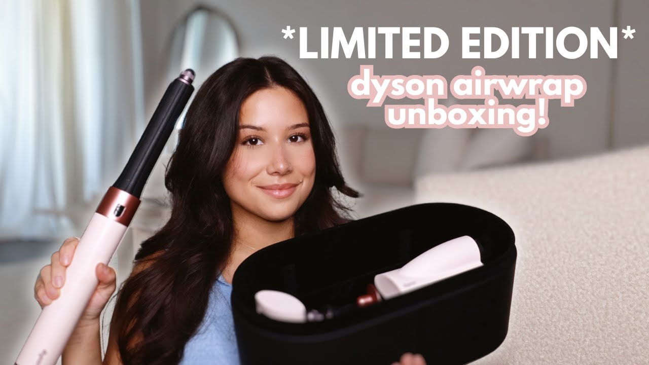 РАСПАКОВКА РОЗОВОГО DYSON AIRWRAP ОГРАНИЧЕННОЙ СЕРИИ! | керамика розового и розового золота