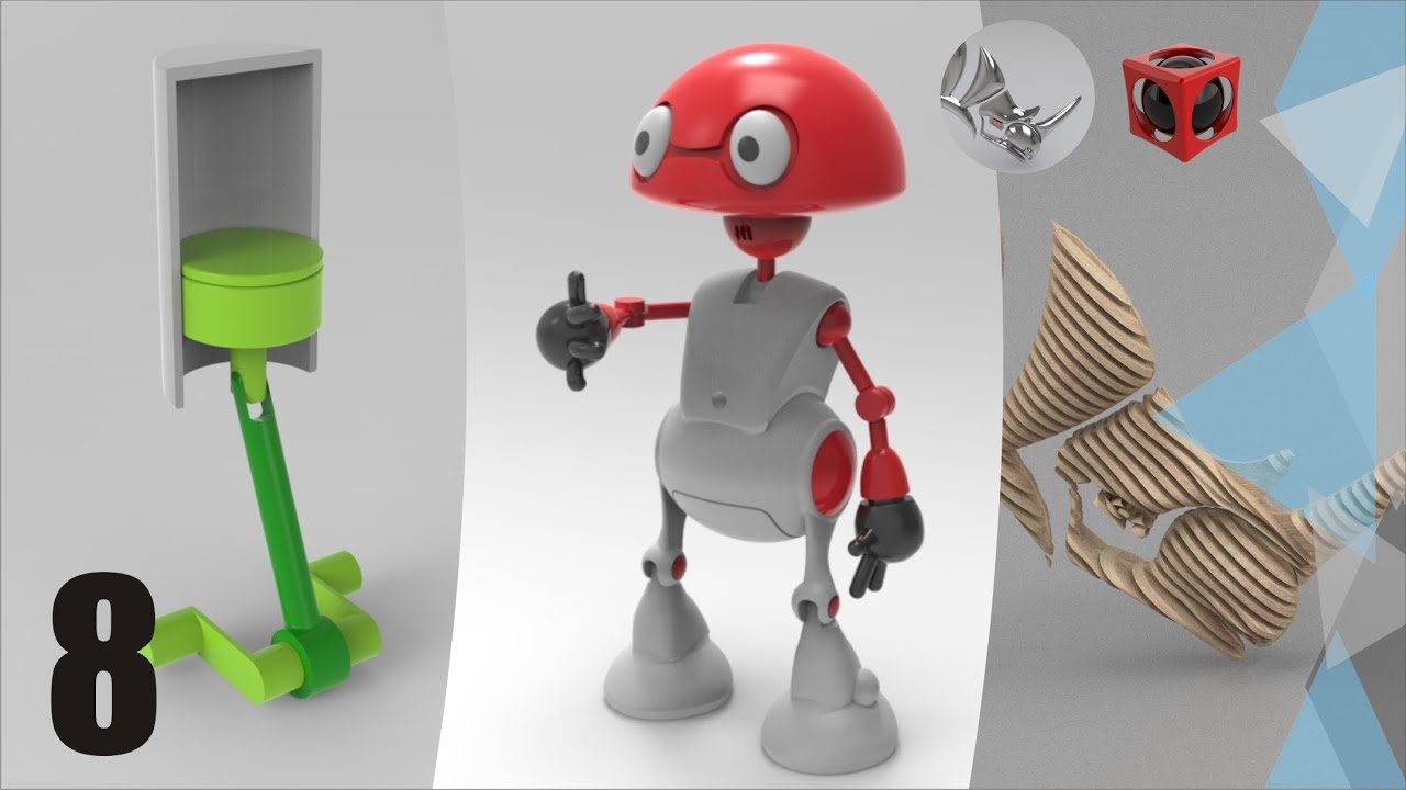 Tutorial Rhino 3D | Curso Rhino 5 | Sólidos.