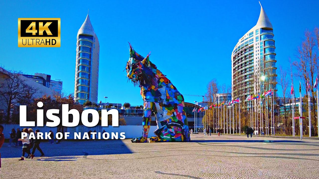 🇵🇹 Lisboa, Park of Nations – 4K Walking Tour – February 2023