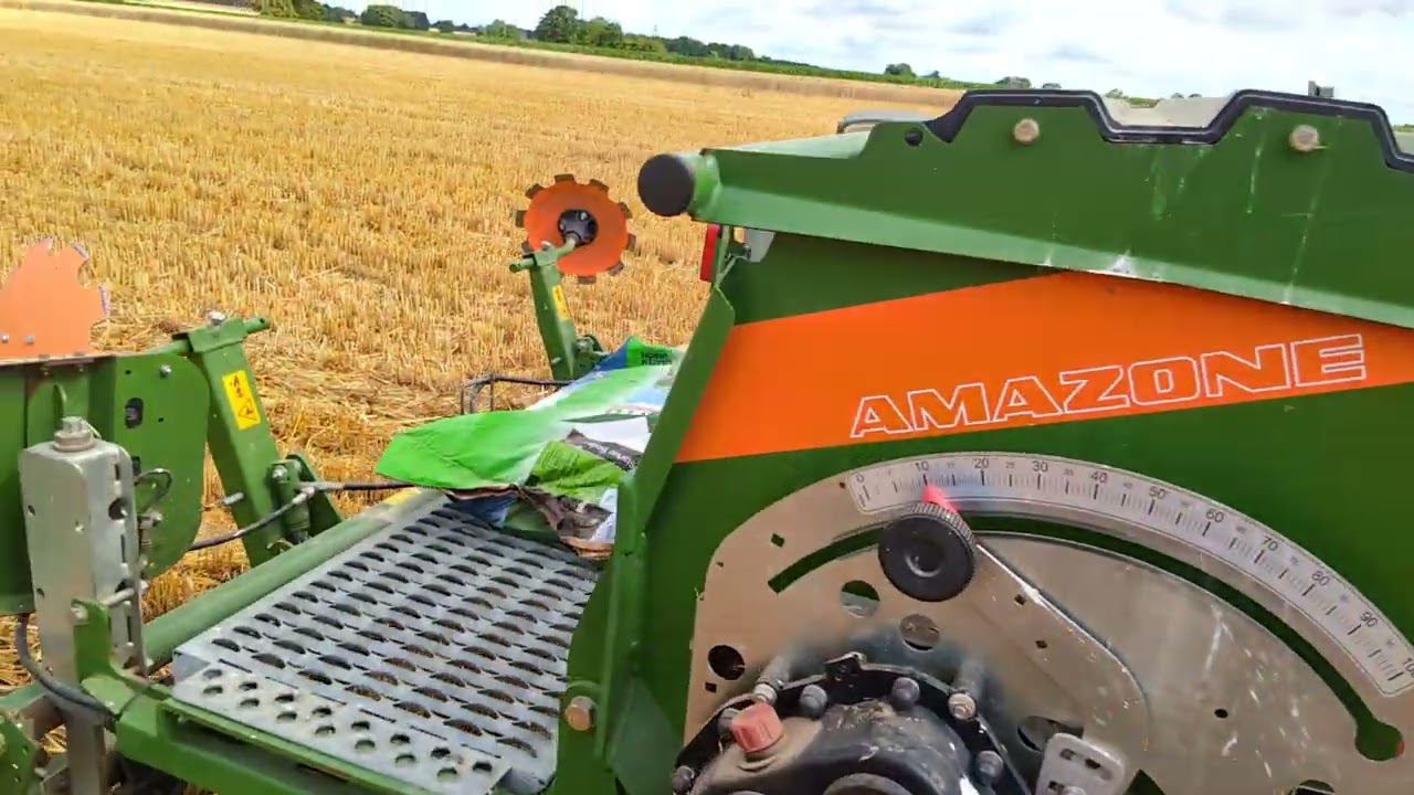 Zwischenfrucht Direktsaat mit der Amazone D9