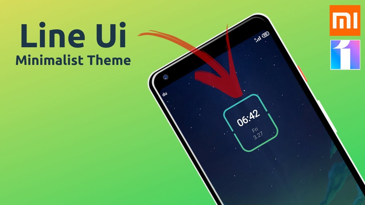 Miui 11 Theme - Line Ui Minimalist Theme for All Xiaomi Phones | March 2020!