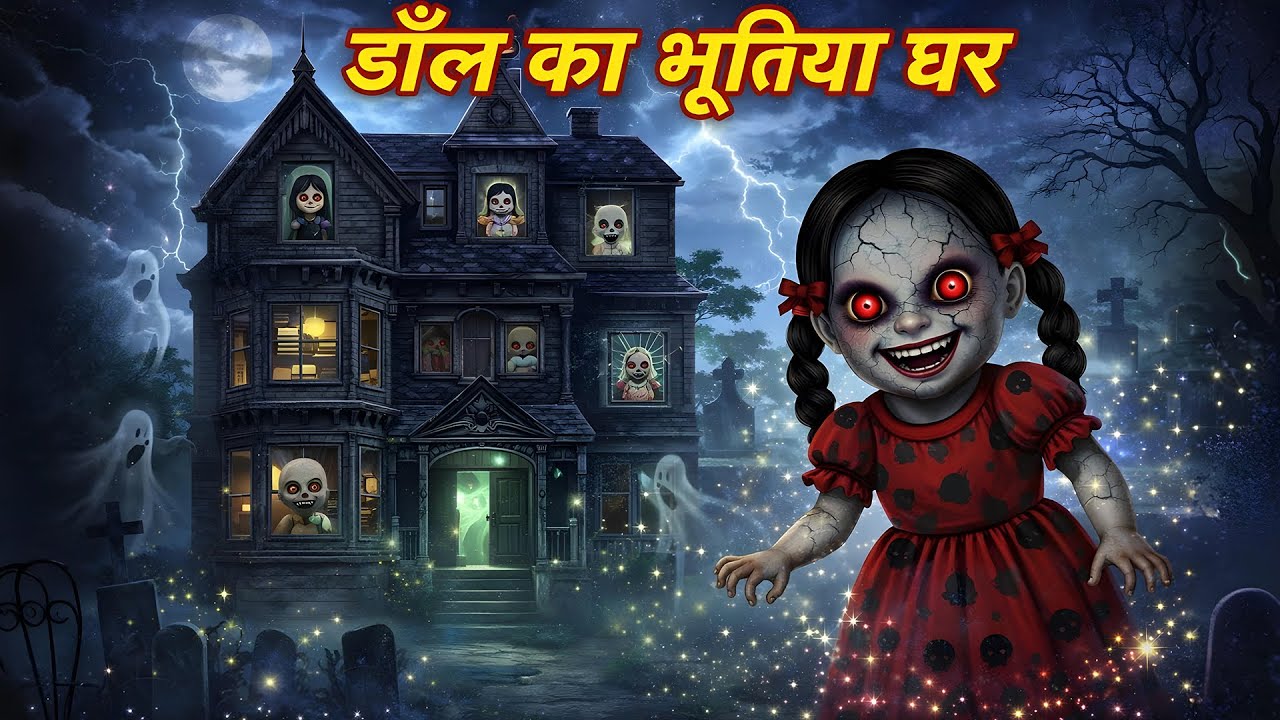 भूतिया डॉल घर Doll's Haunted House | Bhootiya Doll | Horror Story | Bhootiya Ghar | Bhutiya Kahani