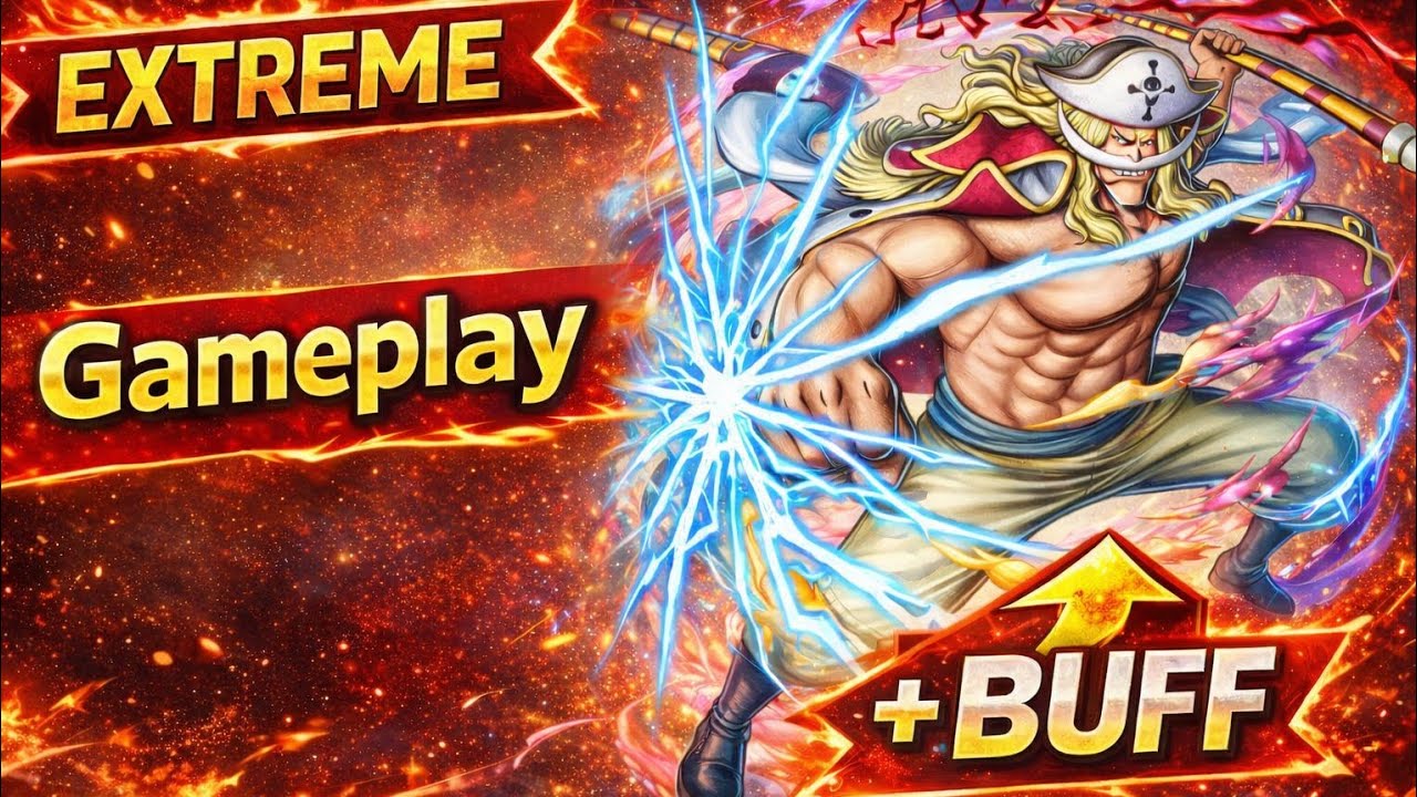 Gameplay Do Barba Barba Branca Ex OnePieceBoutyRush!!!