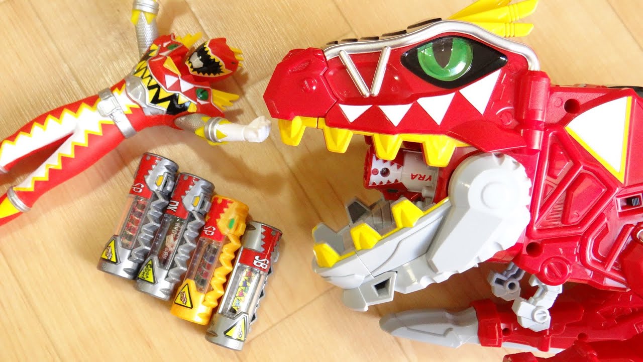 ミニティラに限定獣電池をガブリンチョ！SP SB DX獣電池 音声確認 DX ガブティラデカーニバル キョウリュウジャー キョウリュウレッド