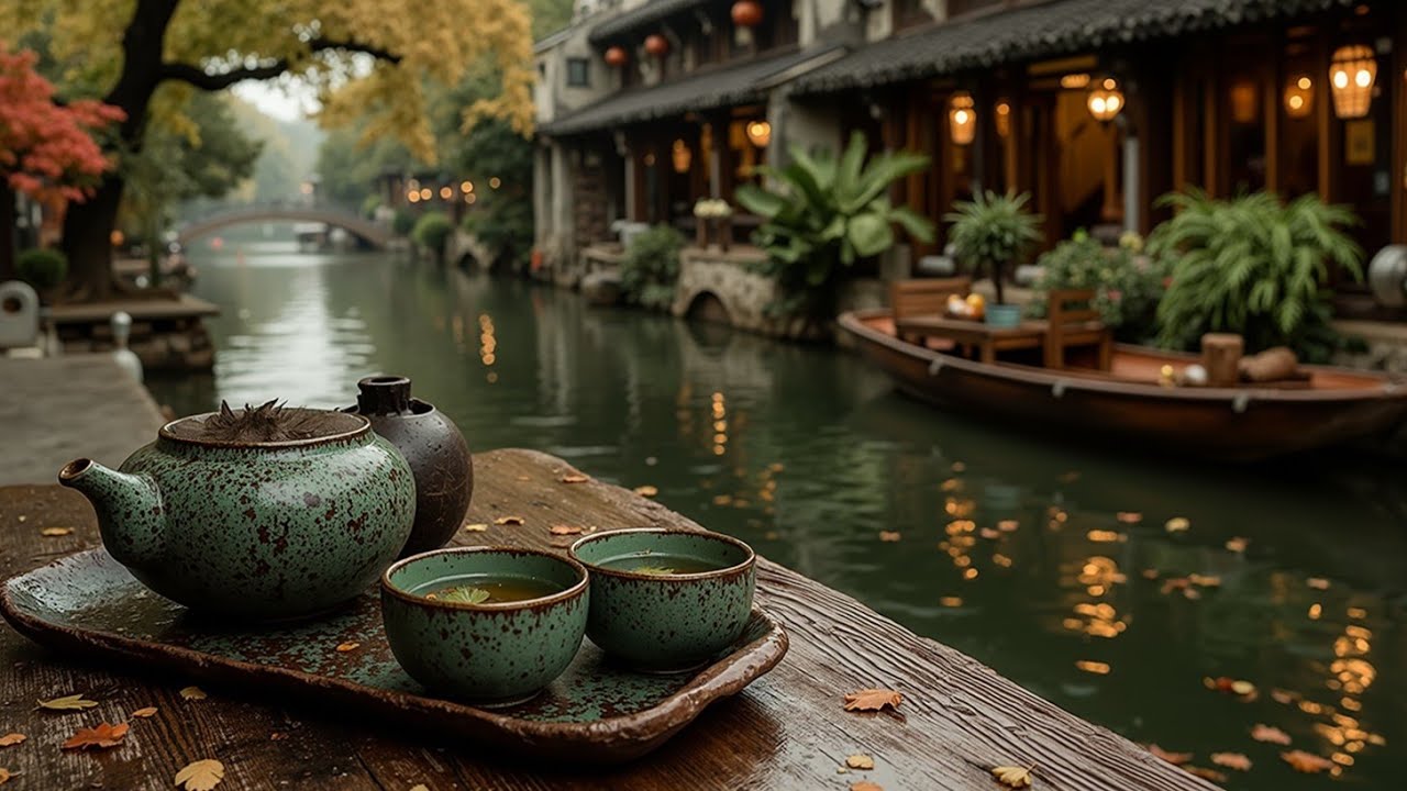 Relaxing Asian Music for Study ~ Peaceful Chinese Tea Ceremony & Zen Ambience