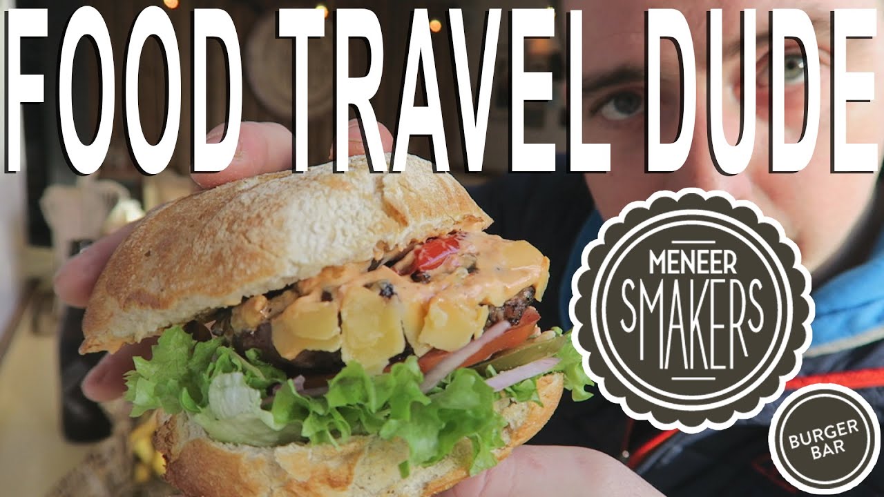 100% beef burger review at Meneer Smakers burger bar, Utrecht Netherlands.
