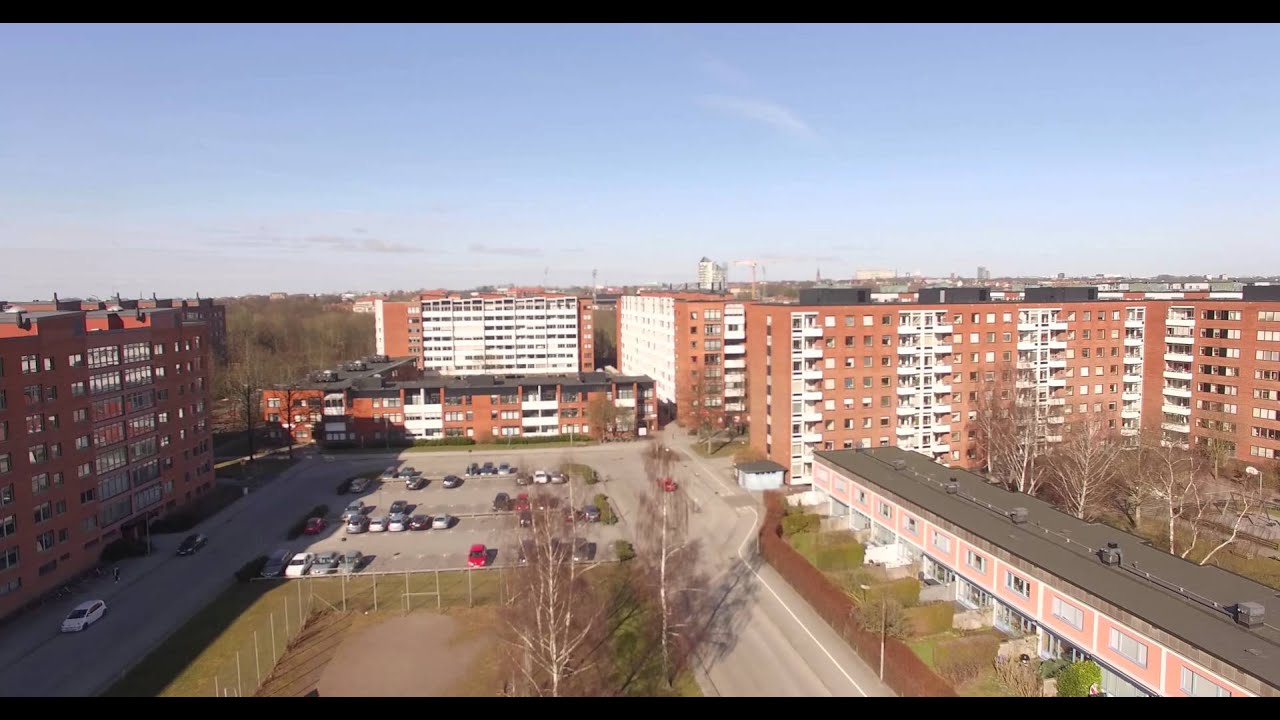 Klostergården Lund från ovan