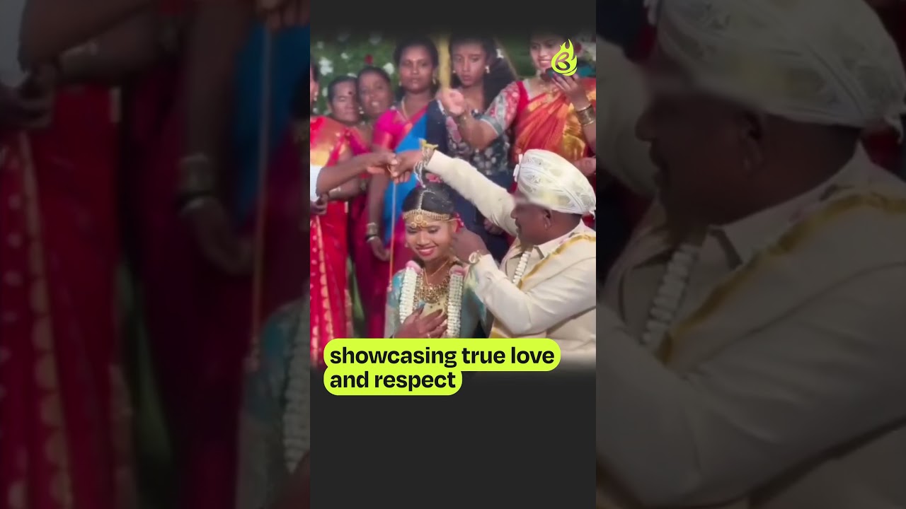 This beautiful gesture speaks volumes! #briefchaat #hinduwedding #indianwedding