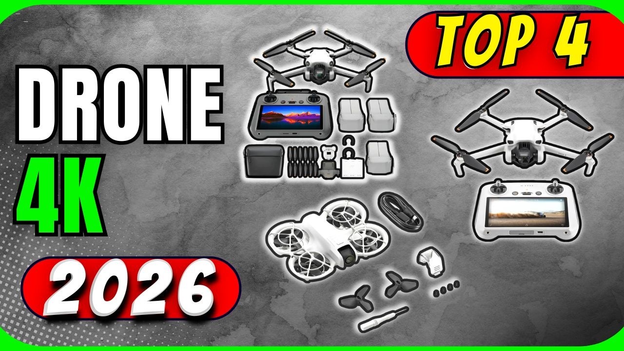TOP 4 Melhores Drones de 2026