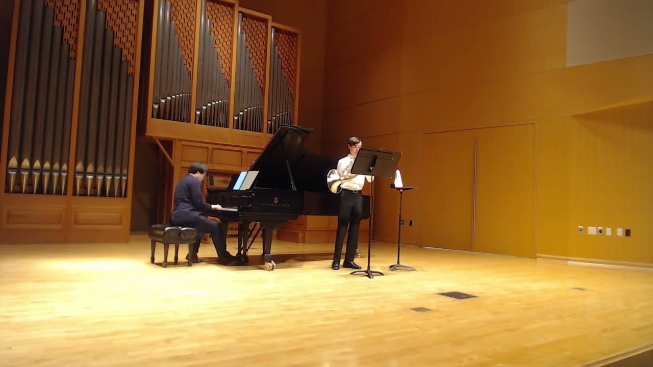 Paul Dukas: Villanelle for Horn and Piano - Quentin Chamberlain, Giyong Ahn