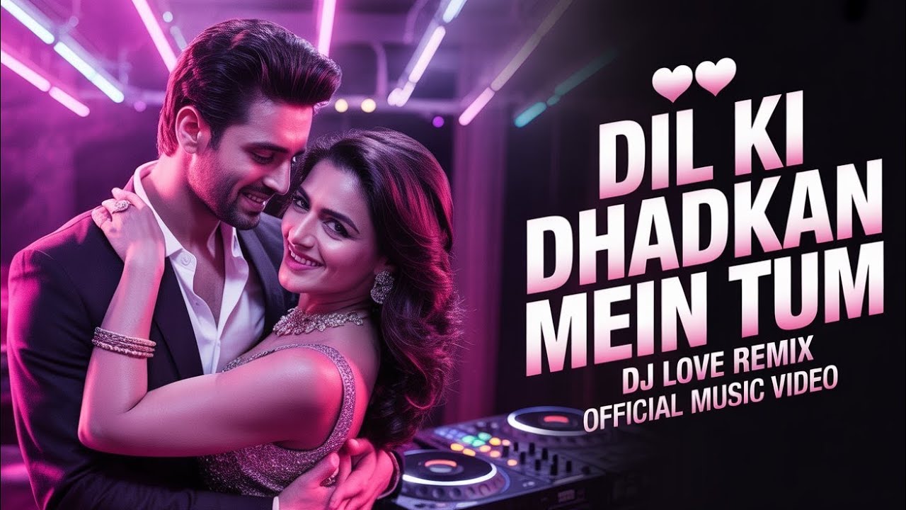 Dil Ki Dhadkan Mein Tum ❤️ | Official Music 2026| DJ Remix song | #djremix #hindisong #trendingsong 