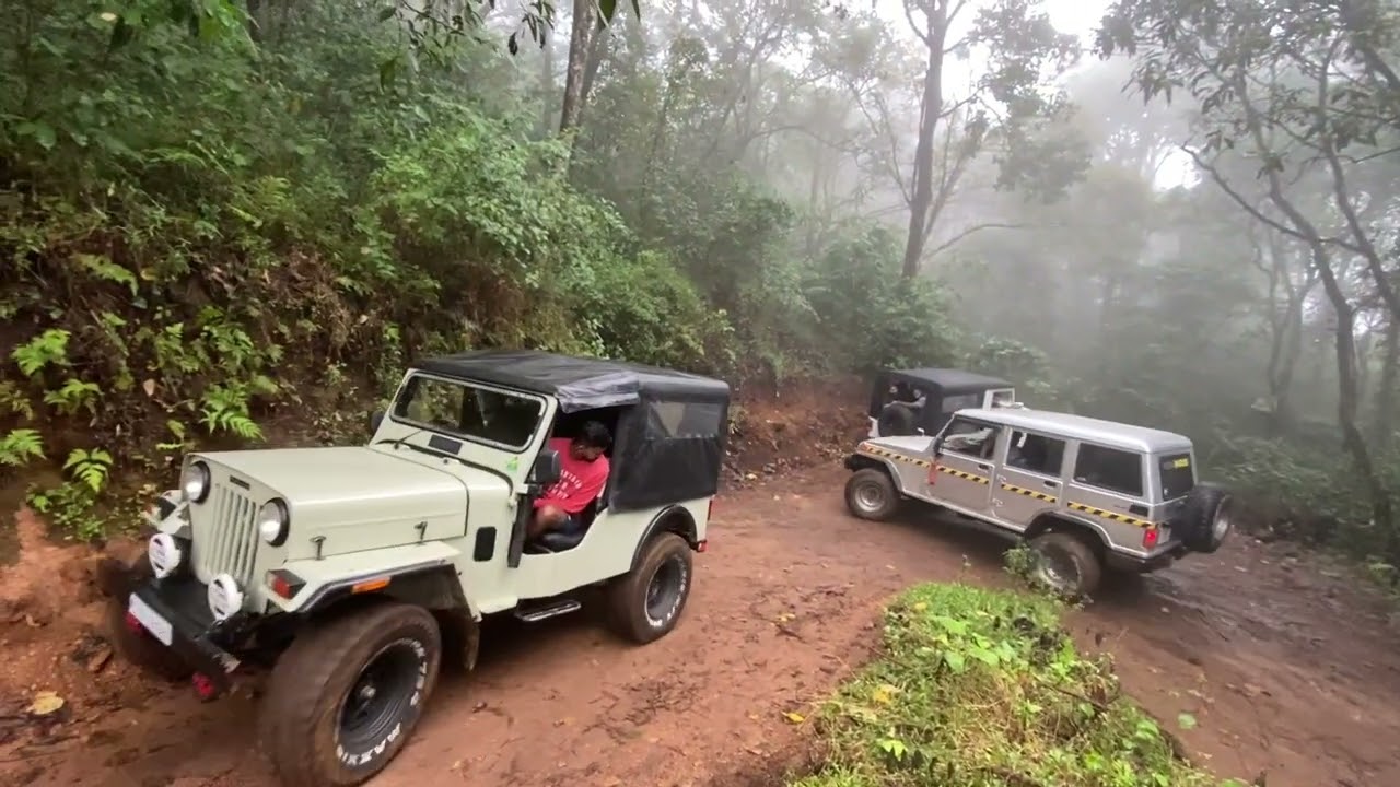 Palkulammedu rainy offroad drive