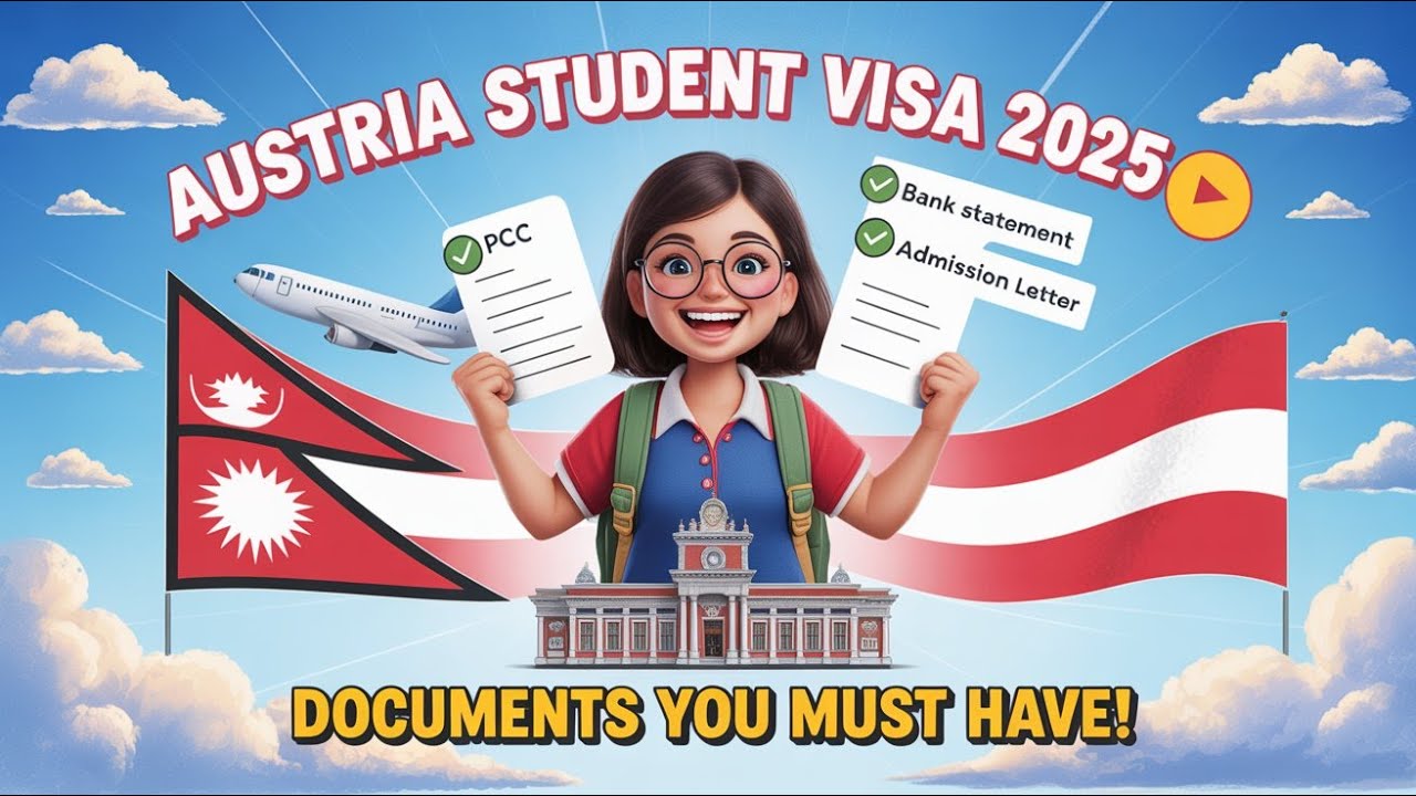Required Documents for Austrian Embassy New Delhi नेपाली (Complete Guide for Nepali Students)