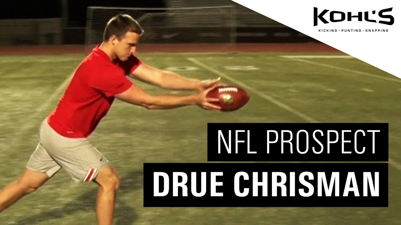 Drue Chrisman // NFL Draft Eligible Punter // Kohl's Kicking Camps