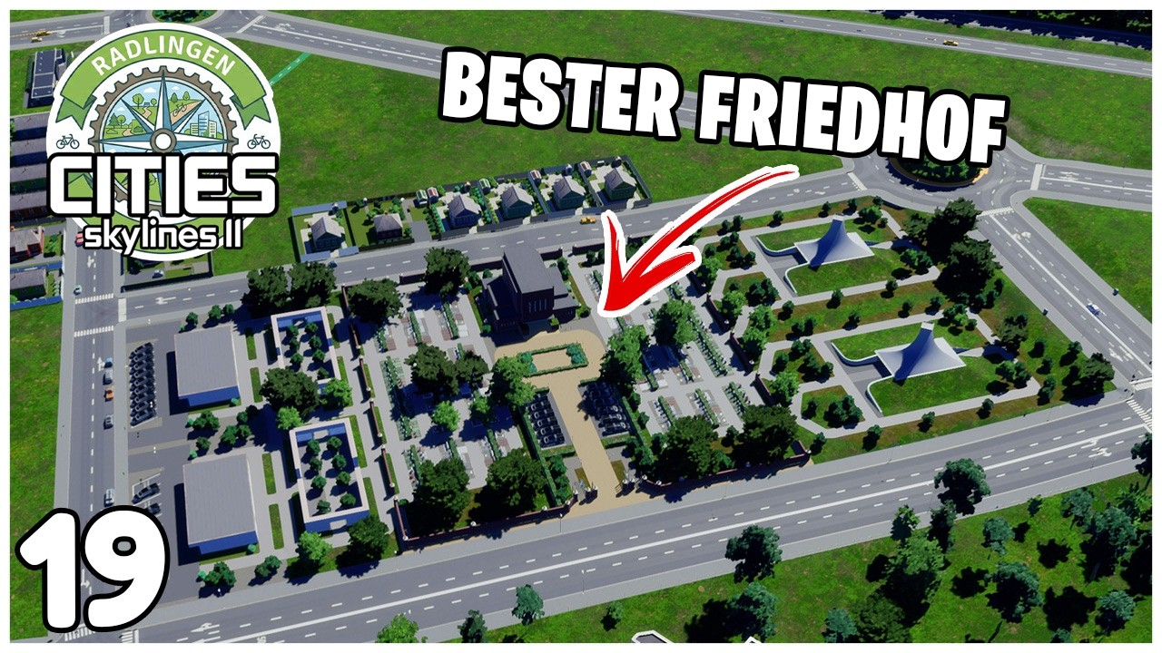 der SCHNELLSTE und BESTE Friedhof | Cities Skylines 2 | Radlingen 19