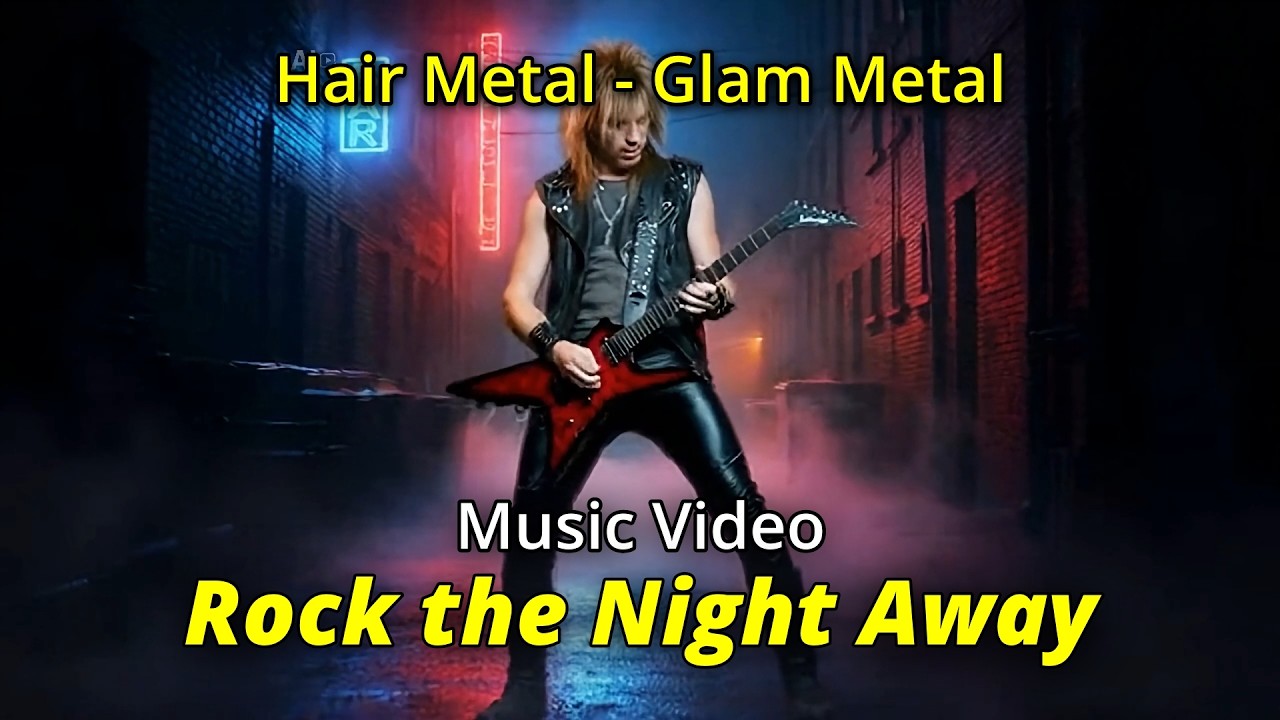 Rock the Night Away - Hair Metal Anthem (Official Music Video)