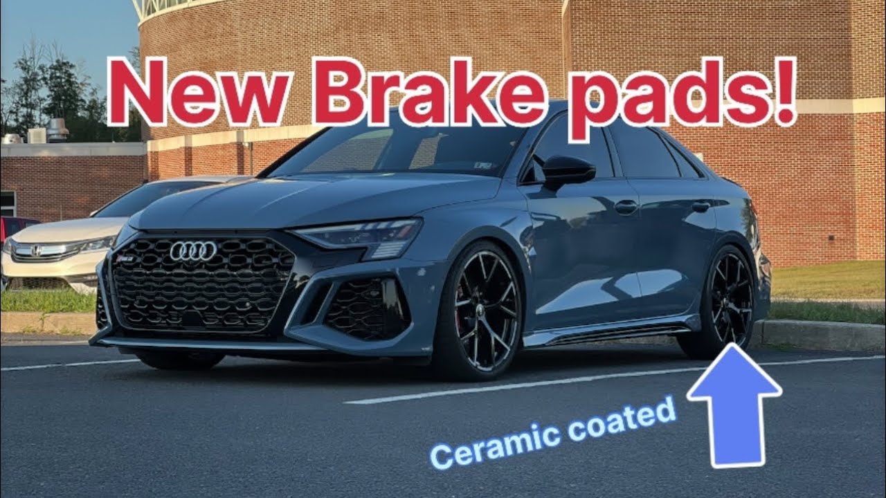 Installing isweep Brake pads on my 2022 8y RS3
