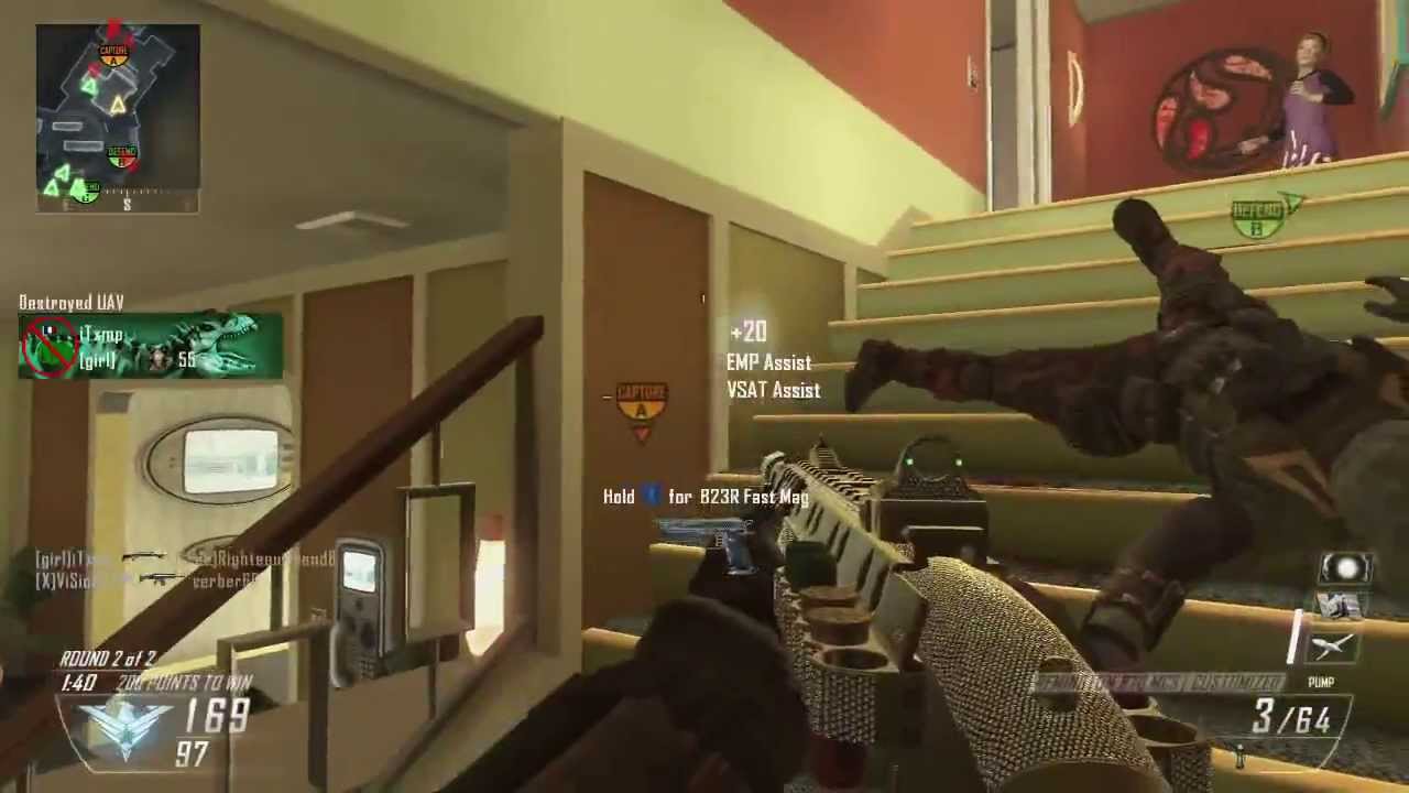 BO2: DOUBLE Shotgun Nuclear (R870 MCS 2x30 Gunstreaks)
