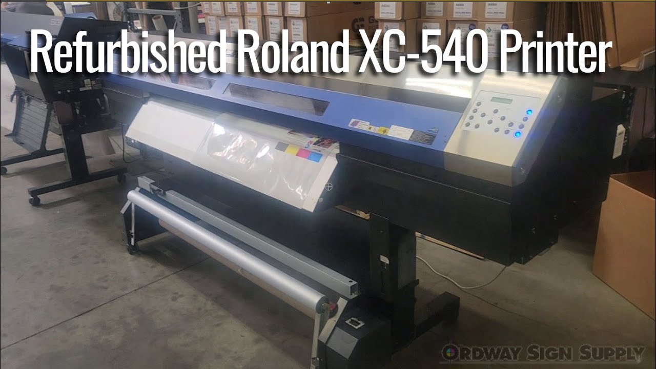 Refurbished Roland XC-540 Printer/Cutter