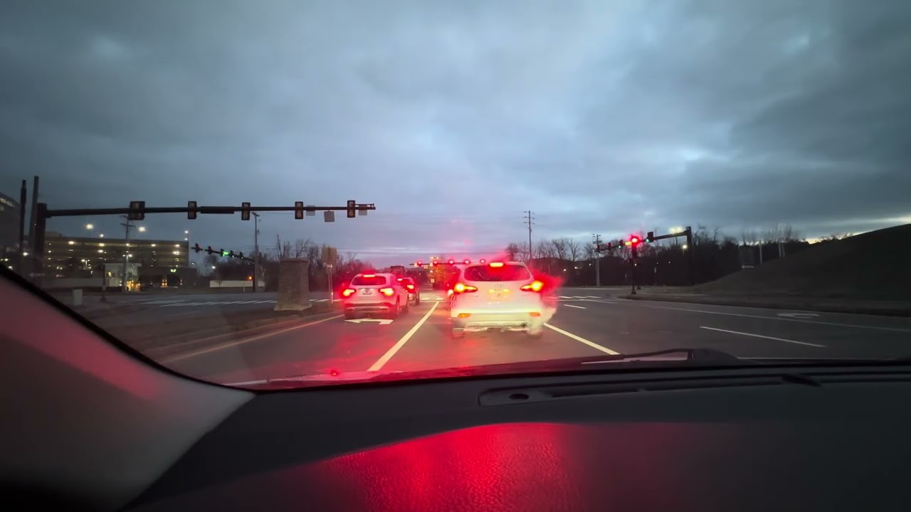 DRIVER POV - Monday Morning FAIL - Here’s 3 min of me driving to the JIM 