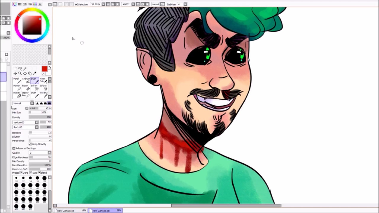 antisepticeye speedpaint