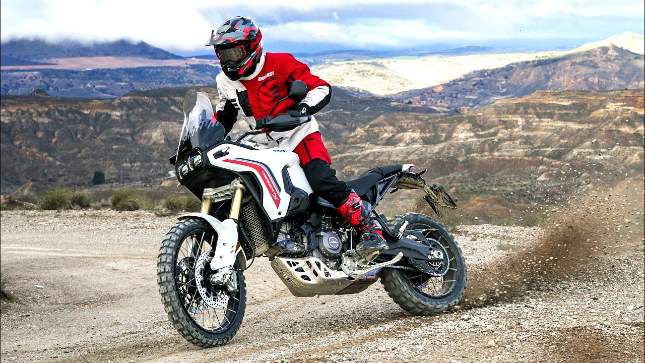 New 2026 Ducati DesertX Best Adventure Motorcycle
