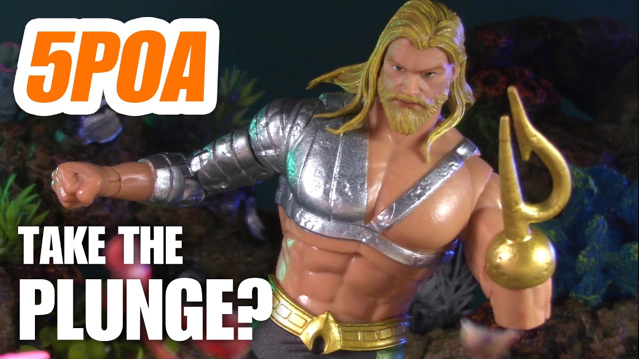 HOOKED ON HOOK HAND AQUAMAN? McFarlane Toys DC Multiverse JLA Plastic Man Wave Action Figure Review