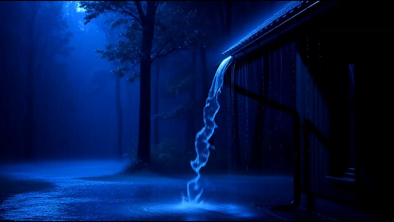Fall Asleep Fast 🌧️ Peaceful Natural Rain Sounds for Deep Sleep & Relaxation
